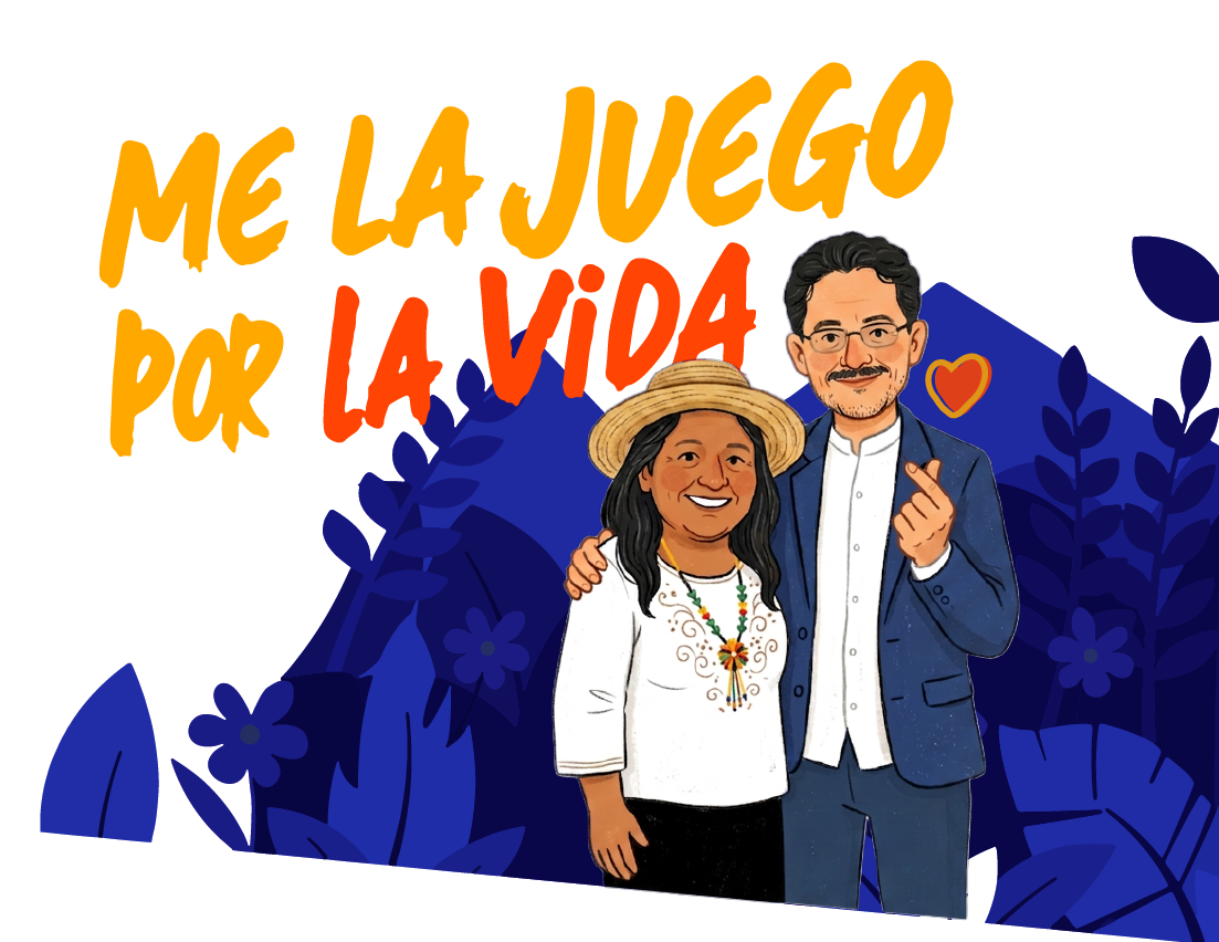 Me la juego por la vida — Iván Cepeda y Aída Quilcué