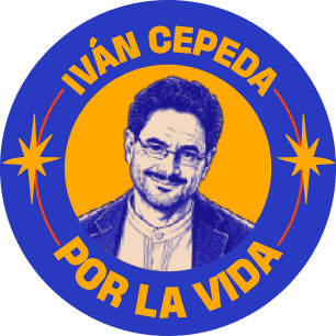 Sello Iván Cepeda por la vida